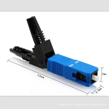 Cable de desconexión Conector rápido de fibra óptica Sc